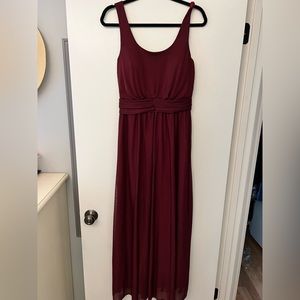 Birdie Grey Cabernet Bridesmaid Dress